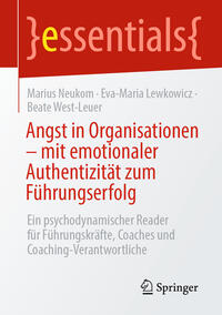 Vorderes Coverbild Angst in Organisationen – mit emotionaler Authentizität zum Führungserfolg