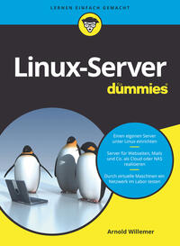 Vorderes Coverbild Linux-Server für Dummies