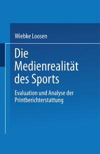 Vorderes Coverbild Die Medienrealität des Sports