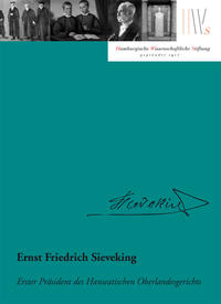Vorderes Coverbild Ernst Friedrich Sieveking