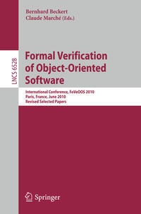 Vorderes Coverbild Formal Verification of Object-Oriented Software