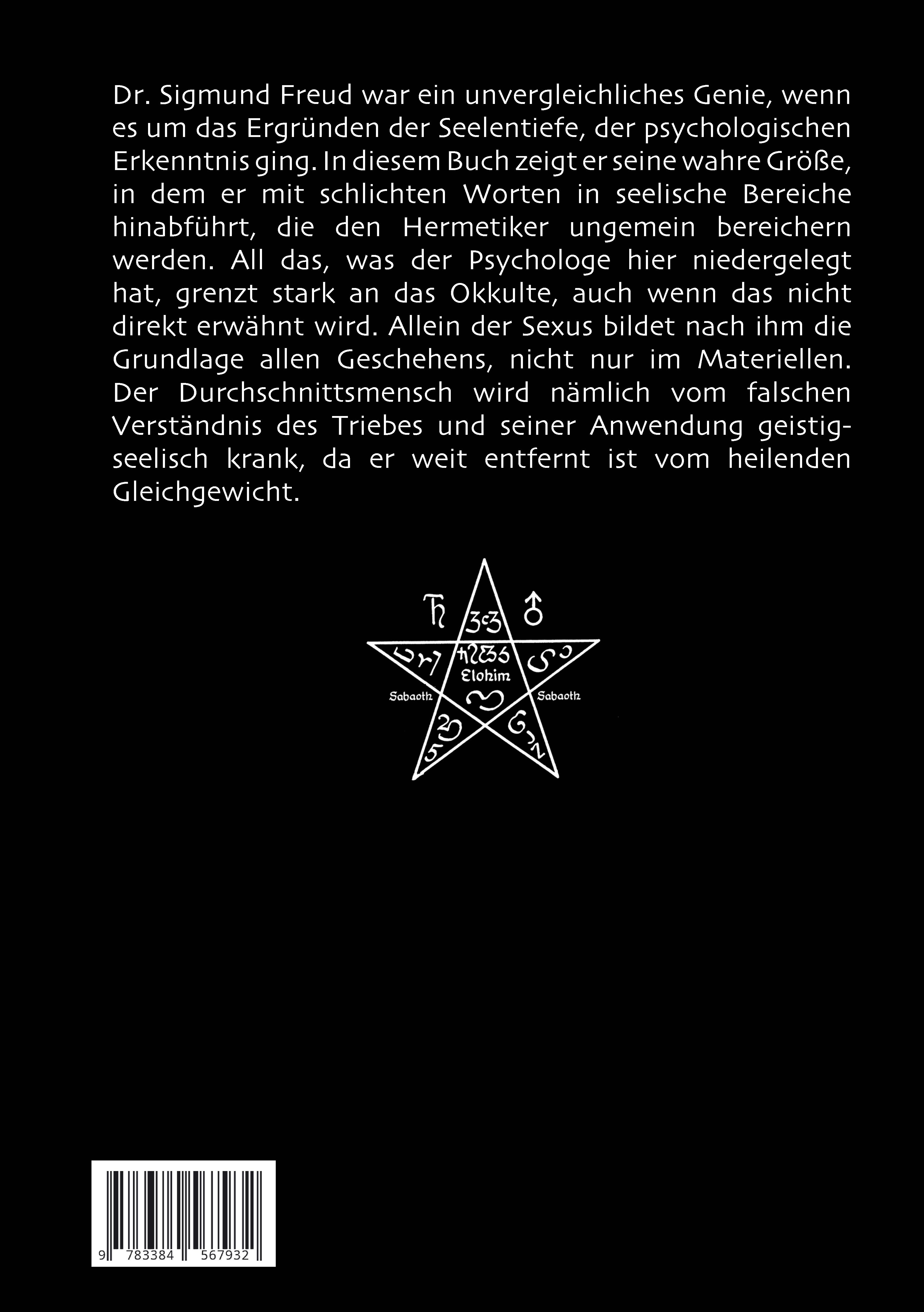 Rückseitencover Psychoanalytisch-hermetische Abhandlungen