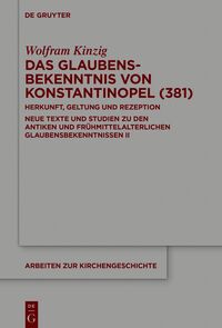Vorderes Coverbild Das Glaubensbekenntnis von Konstantinopel (381)