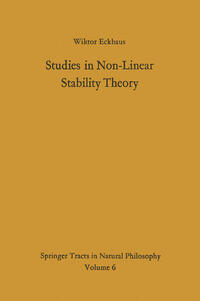 Vorderes Coverbild Studies in Non-Linear Stability Theory