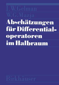 Vorderes Coverbild Abschätzungen für Differentialoperatoren im Halbraum