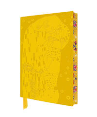 Vorderes Coverbild Exquisit Premium Notizbuch DIN A5: Gustav Klimt, Der Kuss