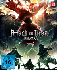 Vorderes Coverbild Attack on Titan - Staffel 2 - Gesamtausgabe - Blu-ray Box (2 Blu-rays)