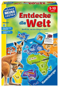 Vorderes Coverbild Entdecke die Welt - Kinderspiel ab 5 Jahre