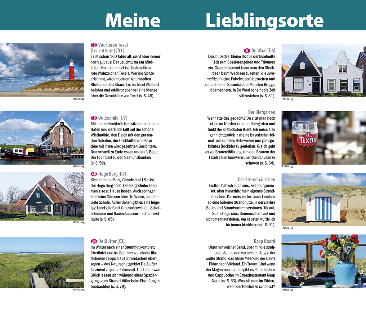 Beispielinhalt (Bild) Reise Know-How InselTrip Texel