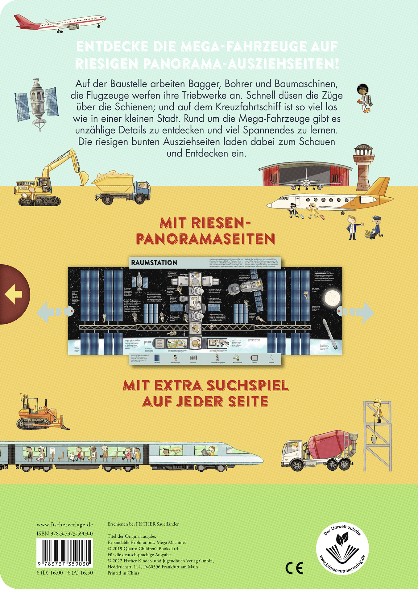 Rückseitencover Mega Fahrzeuge