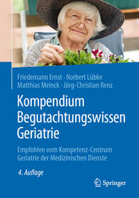 Vorderes Coverbild Kompendium Begutachtungswissen Geriatrie