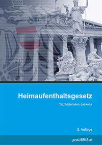 Vorderes Coverbild Heimaufenthaltsgesetz