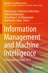 Vorderes Coverbild Information Management and Machine Intelligence