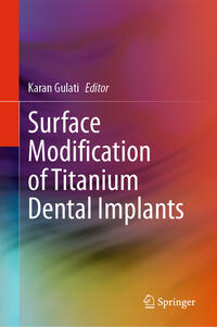 Vorderes Coverbild Surface Modification of Titanium Dental Implants