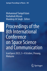 Vorderes Coverbild Proceedings of the 8th International Conference on Space Science and Communication