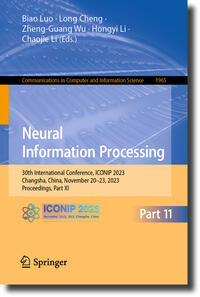 Vorderes Coverbild Neural Information Processing