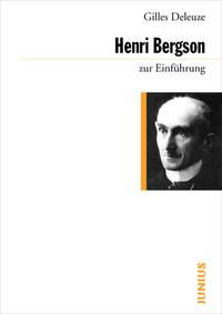 Vorderes Coverbild Henri Bergson zur Einführung