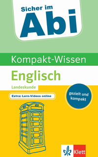 Vorderes Coverbild Klett Kompakt-Wissen Englisch Landeskunde