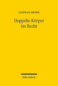 Vorderes Coverbild Doppelte Körper im Recht
