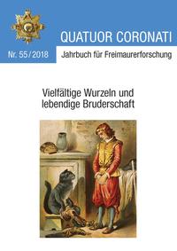 Vorderes Coverbild Quatuor Coronati Jahrbuch für Freimaurerforschung Nr. 55/2018