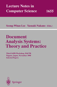 Vorderes Coverbild Document Analysis Systems: Theory and Practice