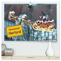 Vorderes Coverbild Hansestadt Herford (hochwertiger Premium Wandkalender 2025 DIN A2 quer), Kunstdruck in Hochglanz