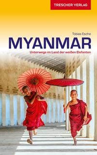 Vorderes Coverbild TRESCHER Reiseführer Myanmar