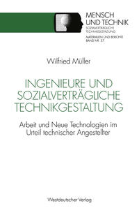 Vorderes Coverbild Ingenieure und sozialverträgliche Technikgestaltung