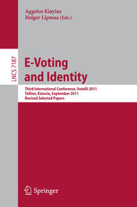 Vorderes Coverbild E-Voting and Identity