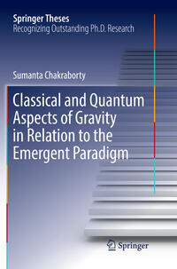 Vorderes Coverbild Classical and Quantum Aspects of Gravity in Relation to the Emergent Paradigm