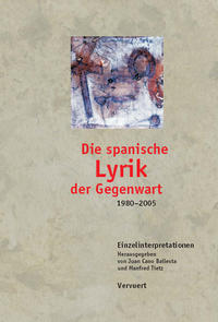 Vorderes Coverbild Die spanische Lyrik der Gegenwart (1980-2005)
