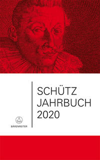 Vorderes Coverbild Schütz-Jahrbuch / Schütz-Jahrbuch 2020, 42. Jahrgang