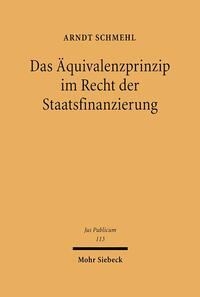 Vorderes Coverbild Das Äquivalenzprinzip im Recht der Staatsfinanzierung
