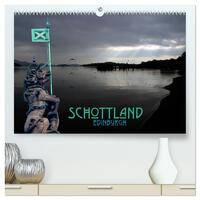 Vorderes Coverbild Schottland und Edinburgh (hochwertiger Premium Wandkalender 2025 DIN A2 quer), Kunstdruck in Hochglanz