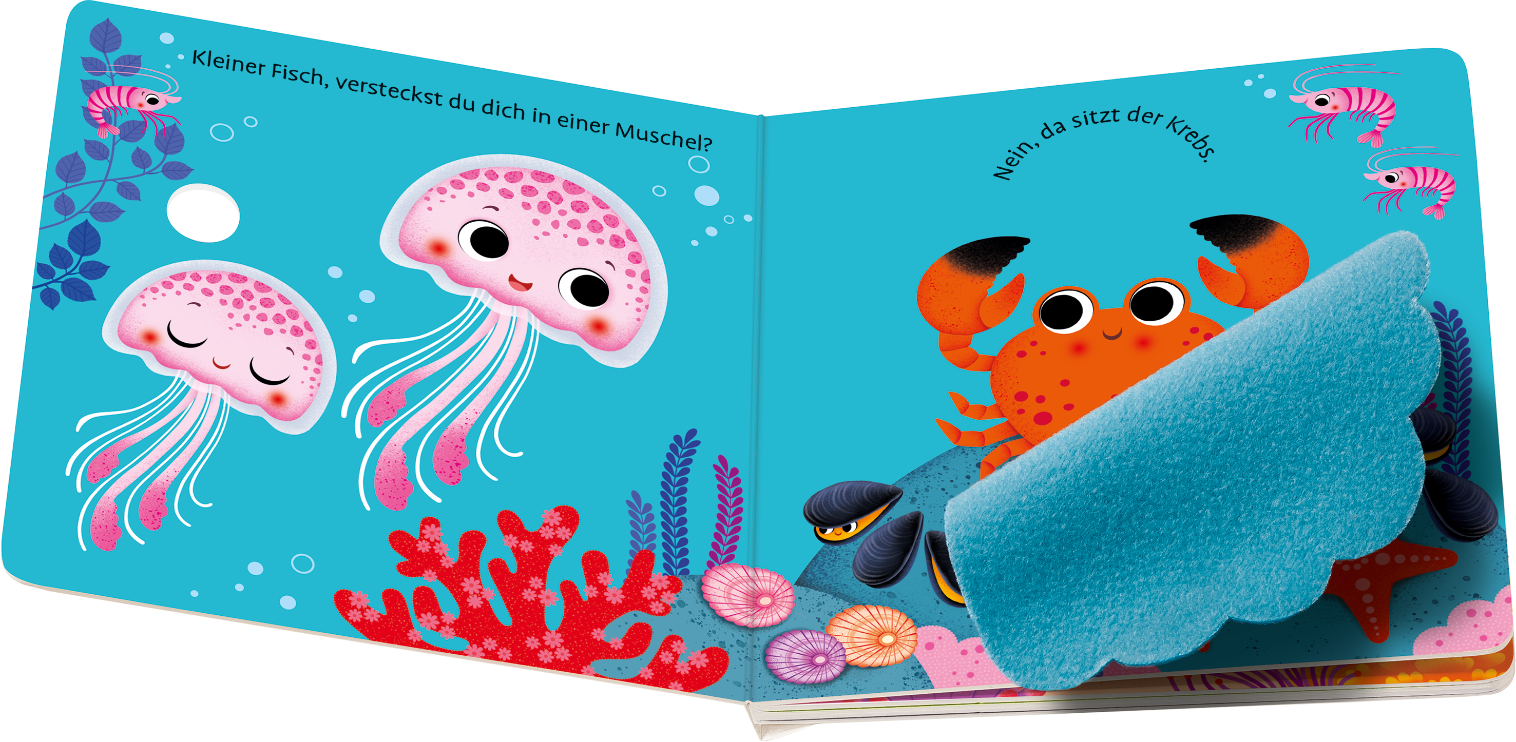 Beispielinhalt (Bild) Wo bist du, kleiner Fisch?