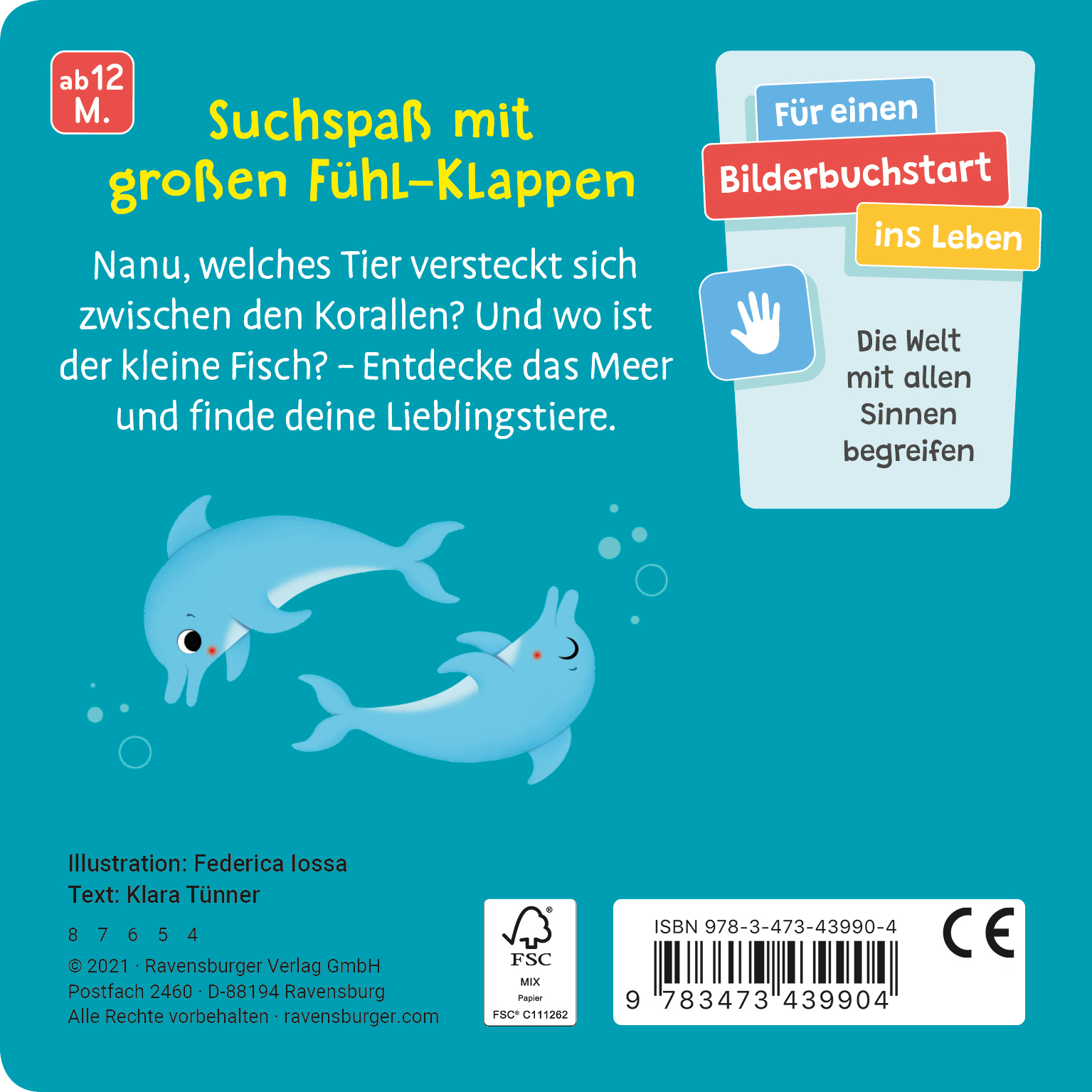 Rückseitencover Wo bist du, kleiner Fisch?