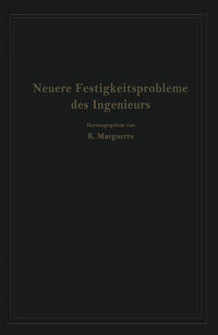 Vorderes Coverbild Neuere Festigkeitsprobleme des Ingenieurs