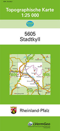 Vorderes Coverbild TK25 5605 Stadtkyll