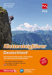 Vorderes Coverbild Klettersteigführer Deutschland