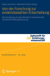 Vorderes Coverbild Von der Forschung zur evidenzbasierten Entscheidung