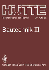 Vorderes Coverbild Bautechnik