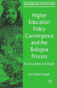 Vorderes Coverbild Higher Education Policy Convergence and the Bologna Process