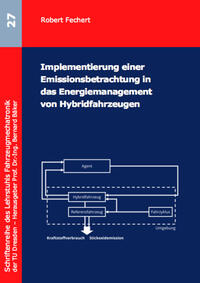 Vorderes Coverbild Implementierung einer Emissionsbetrachtung in das Energiemanagement von Hybridfahrzeugen