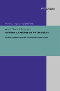 Vorderes Coverbild Goldene Buchstaben ins Herz schreiben
