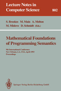 Vorderes Coverbild Mathematical Foundations of Programming Semantics