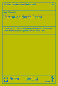 Vorderes Coverbild Vertrauen durch Recht