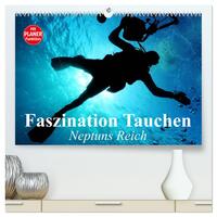 Vorderes Coverbild Faszination Tauchen. Neptuns Reich (hochwertiger Premium Wandkalender 2025 DIN A2 quer), Kunstdruck in Hochglanz
