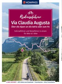 Vorderes Coverbild KOMPASS Radreiseführer Via Claudia Augusta
