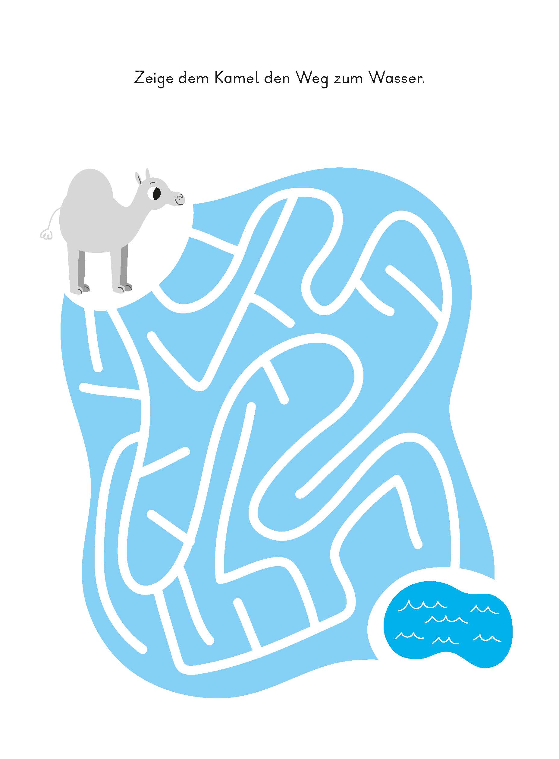 Beispielinhalt (Bild) Mein tierischer Vorschul-Block (5 – 6 Jahre)