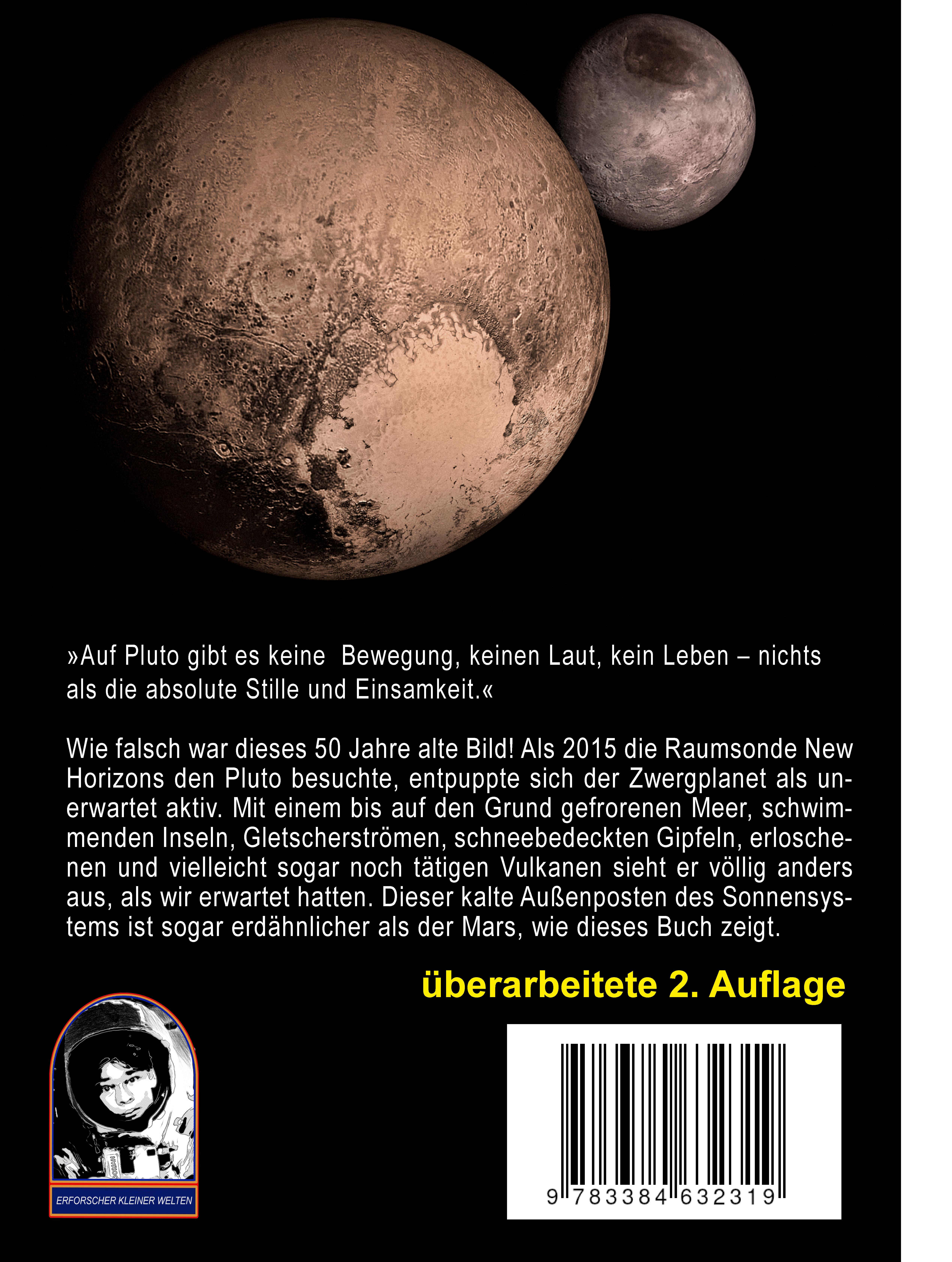 Rückseitencover Pluto und Charon